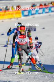 13.01.2024, Oberstdorf, Germany (GER): Anne Haeckel (GER) - FIS world cup nordic combined women, individual gundersen HS106/5km, Oberstdorf (GER). www.nordicfocus.com. © Volk/NordicFocus. Every downloaded picture is fee-liable.