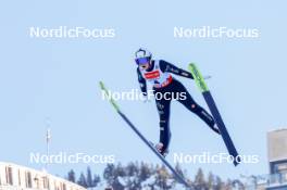 13.01.2024, Oberstdorf, Germany (GER): Greta Pinzani (ITA) - FIS world cup nordic combined women, individual gundersen HS106/5km, Oberstdorf (GER). www.nordicfocus.com. © Volk/NordicFocus. Every downloaded picture is fee-liable.