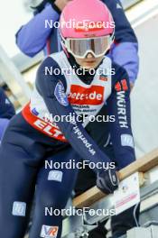 14.01.2024, Oberstdorf, Germany (GER): Nathalie Armbruster (GER) - FIS world cup nordic combined women, compact HS106/5km, Oberstdorf (GER). www.nordicfocus.com. © Volk/NordicFocus. Every downloaded picture is fee-liable.