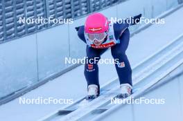 12.01.2024, Oberstdorf, Germany (GER): Nathalie Armbruster (GER) - FIS world cup nordic combined women, training, Oberstdorf (GER). www.nordicfocus.com. © Volk/NordicFocus. Every downloaded picture is fee-liable.