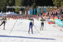 28.01.2024, Schonach, Germany (GER): Sophia Maurus (GER), Alexa Brabec (USA), (l-r)  - FIS world cup nordic combined women, individual gundersen HS100/8km, Schonach (GER). www.nordicfocus.com. © Volk/NordicFocus. Every downloaded picture is fee-liable.