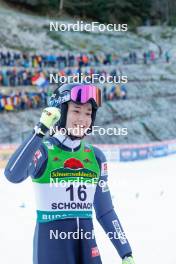 28.01.2024, Schonach, Germany (GER): Lena Brocard (FRA) - FIS world cup nordic combined women, individual gundersen HS100/8km, Schonach (GER). www.nordicfocus.com. © Volk/NordicFocus. Every downloaded picture is fee-liable.