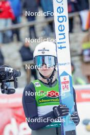 28.01.2024, Schonach, Germany (GER): Alexa Brabec (USA) - FIS world cup nordic combined women, individual gundersen HS100/8km, Schonach (GER). www.nordicfocus.com. © Volk/NordicFocus. Every downloaded picture is fee-liable.