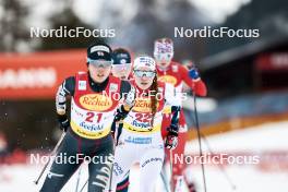 02.02.2024, Seefeld, Austria (AUT): Hanna Midtsundstad (NOR) - FIS world cup nordic combined women, individual gundersen HS109/5km, Seefeld (AUT). www.nordicfocus.com. © Modica/NordicFocus. Every downloaded picture is fee-liable.