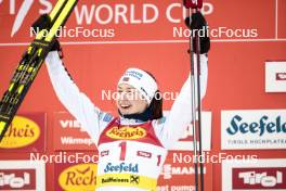 02.02.2024, Seefeld, Austria (AUT): Mari Leinan Lund (NOR), Mari Leinan Lund (NOR) - FIS world cup nordic combined women, individual gundersen HS109/5km, Seefeld (AUT). www.nordicfocus.com. © Modica/NordicFocus. Every downloaded picture is fee-liable.