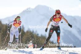 03.02.2024, Seefeld, Austria (AUT): Maria Gerboth (GER) - FIS world cup nordic combined women, individual gundersen HS109/5km, Seefeld (AUT). www.nordicfocus.com. © Modica/NordicFocus. Every downloaded picture is fee-liable.
