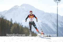 03.02.2024, Seefeld, Austria (AUT): Jenny Nowak (GER) - FIS world cup nordic combined women, individual gundersen HS109/5km, Seefeld (AUT). www.nordicfocus.com. © Modica/NordicFocus. Every downloaded picture is fee-liable.