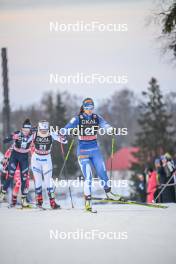10.02.2024, Otepaeae, Estonia (EST): Lumia Nurmela (FIN) - FIS world cup nordic combined women, individual gundersen HS97/5km, Otepaeae (EST). www.nordicfocus.com. © Authamayou/NordicFocus. Every downloaded picture is fee-liable.