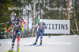 10.02.2024, Otepaeae, Estonia (EST): Lena Brocard (FRA) - FIS world cup nordic combined women, individual gundersen HS97/5km, Otepaeae (EST). www.nordicfocus.com. © Authamayou/NordicFocus. Every downloaded picture is fee-liable.