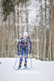 11.02.2024, Otepaeae, Estonia (EST): Lena  Brocard (FRA) - FIS world cup nordic combined women, individual gundersen HS97/5km, Otepaeae (EST). www.nordicfocus.com. © Authamayou/NordicFocus. Every downloaded picture is fee-liable.