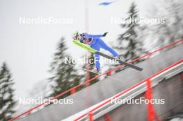 11.02.2024, Otepaeae, Estonia (EST): Lumia Nurmela (FIN) - FIS world cup nordic combined women, individual gundersen HS97/5km, Otepaeae (EST). www.nordicfocus.com. © Authamayou/NordicFocus. Every downloaded picture is fee-liable.