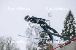 08.02.2024, Otepaeae, Estonia (EST): Veronica Gianmoena (ITA) - FIS world cup nordic combined women, training, Otepaeae (EST). www.nordicfocus.com. © Authamayou/NordicFocus. Every downloaded picture is fee-liable.
