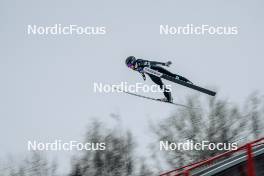 08.02.2024, Otepaeae, Estonia (EST): Lena Brocard (FRA) - FIS world cup nordic combined women, training, Otepaeae (EST). www.nordicfocus.com. © Authamayou/NordicFocus. Every downloaded picture is fee-liable.