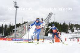 09.03.2024, Oslo, Norway (NOR): Minja Korhonen (FIN), Yuna Kasai (JPN), (l-r)  - FIS world cup nordic combined women, individual gundersen HS106/5km, Oslo (NOR). www.nordicfocus.com. © Thibaut/NordicFocus. Every downloaded picture is fee-liable.