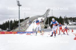 09.03.2024, Oslo, Norway (NOR): Mille Marie Hagen (NOR), Hanna Midtsundstad (NOR), Joanna Kil (POL), Alexa Brabec (USA), (l-r)  - FIS world cup nordic combined women, individual gundersen HS106/5km, Oslo (NOR). www.nordicfocus.com. © Thibaut/NordicFocus. Every downloaded picture is fee-liable.