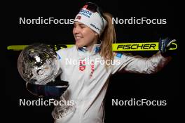 15.03.2024, Trondheim, Norway (NOR): Ida Marie Hagen (NOR) - FIS world cup nordic combined women, cups, Trondheim (NOR). www.nordicfocus.com. © Thibaut/NordicFocus. Every downloaded picture is fee-liable.