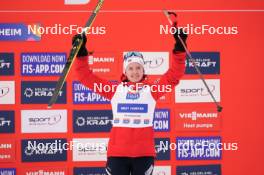 17.03.2024, Trondheim, Norway (NOR): Gyda Westvold Hansen (NOR) - FIS world cup nordic combined women, individual gundersen HS100/5km, Trondheim (NOR). www.nordicfocus.com. © Thibaut/NordicFocus. Every downloaded picture is fee-liable.