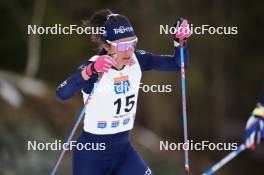 17.03.2024, Trondheim, Norway (NOR): Veronica Gianmoena (ITA) - FIS world cup nordic combined women, individual gundersen HS100/5km, Trondheim (NOR). www.nordicfocus.com. © Thibaut/NordicFocus. Every downloaded picture is fee-liable.