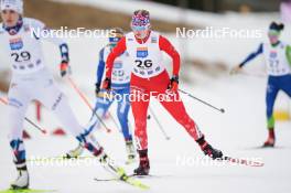 17.03.2024, Trondheim, Norway (NOR): Alexa Brabec (USA) - FIS world cup nordic combined women, individual gundersen HS100/5km, Trondheim (NOR). www.nordicfocus.com. © Thibaut/NordicFocus. Every downloaded picture is fee-liable.