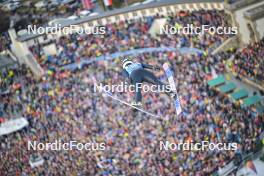 01.01.2024, Garmisch, Germany (GER): Roman Koudelka (CZE) - FIS world cup ski jumping men, four hills tournament, individual HS142, Garmisch (GER). www.nordicfocus.com. © Reichert/NordicFocus. Every downloaded picture is fee-liable.