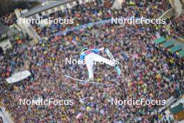 01.01.2024, Garmisch, Germany (GER): Peter Prevc (SLO) - FIS world cup ski jumping men, four hills tournament, individual HS142, Garmisch (GER). www.nordicfocus.com. © Reichert/NordicFocus. Every downloaded picture is fee-liable.