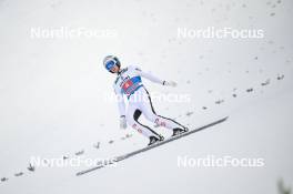 01.01.2024, Garmisch, Germany (GER): Michael Hayboeck (AUT) - FIS world cup ski jumping men, four hills tournament, individual HS142, Garmisch (GER). www.nordicfocus.com. © Reichert/NordicFocus. Every downloaded picture is fee-liable.