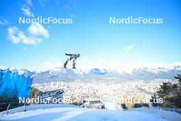 03.01.2024, Innsbruck, Austria (AUT): Valentin Foubert (FRA) - FIS world cup ski jumping men, four hills tournament, individual HS130, Innsbruck (AUT). www.nordicfocus.com. © Reichert/NordicFocus. Every downloaded picture is fee-liable.