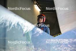 02.01.2024, Innsbruck, Austria (AUT): Karl Geiger (GER) - FIS world cup ski jumping men, four hills tournament, individual HS130, Innsbruck (AUT). www.nordicfocus.com. © Reichert/NordicFocus. Every downloaded picture is fee-liable.