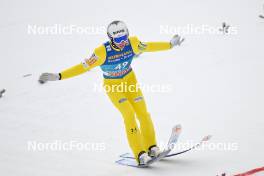 02.01.2024, Innsbruck, Austria (AUT): Timi Zajc (SLO) - FIS world cup ski jumping men, four hills tournament, individual HS130, Innsbruck (AUT). www.nordicfocus.com. © Reichert/NordicFocus. Every downloaded picture is fee-liable.