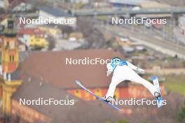 02.01.2024, Innsbruck, Austria (AUT): Timi Zajc (SLO) - FIS world cup ski jumping men, four hills tournament, individual HS130, Innsbruck (AUT). www.nordicfocus.com. © Reichert/NordicFocus. Every downloaded picture is fee-liable.
