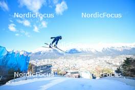 03.01.2024, Innsbruck, Austria (AUT): Pius Paschke (GER) - FIS world cup ski jumping men, four hills tournament, individual HS130, Innsbruck (AUT). www.nordicfocus.com. © Reichert/NordicFocus. Every downloaded picture is fee-liable.
