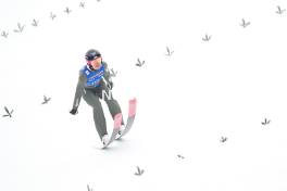 02.01.2024, Innsbruck, Austria (AUT): Casey Larson (USA) - FIS world cup ski jumping men, four hills tournament, individual HS130, Innsbruck (AUT). www.nordicfocus.com. © Reichert/NordicFocus. Every downloaded picture is fee-liable.