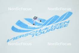 03.01.2024, Innsbruck, Austria (AUT): Michael Hayboeck (AUT) - FIS world cup ski jumping men, four hills tournament, individual HS130, Innsbruck (AUT). www.nordicfocus.com. © Reichert/NordicFocus. Every downloaded picture is fee-liable.