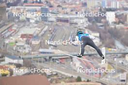 02.01.2024, Innsbruck, Austria (AUT): Michael Hayboeck (AUT) - FIS world cup ski jumping men, four hills tournament, individual HS130, Innsbruck (AUT). www.nordicfocus.com. © Reichert/NordicFocus. Every downloaded picture is fee-liable.