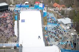 02.01.2024, Innsbruck, Austria (AUT): Andreas Wellinger (GER) - FIS world cup ski jumping men, four hills tournament, individual HS130, Innsbruck (AUT). www.nordicfocus.com. © Reichert/NordicFocus. Every downloaded picture is fee-liable.