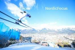 03.01.2024, Innsbruck, Austria (AUT): Manuel Fettner (AUT) - FIS world cup ski jumping men, four hills tournament, individual HS130, Innsbruck (AUT). www.nordicfocus.com. © Reichert/NordicFocus. Every downloaded picture is fee-liable.