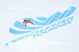 03.01.2024, Innsbruck, Austria (AUT): Gregor Deschwanden (SUI) - FIS world cup ski jumping men, four hills tournament, individual HS130, Innsbruck (AUT). www.nordicfocus.com. © Reichert/NordicFocus. Every downloaded picture is fee-liable.