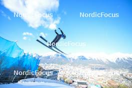 03.01.2024, Innsbruck, Austria (AUT): Domen Prevc (SLO) - FIS world cup ski jumping men, four hills tournament, individual HS130, Innsbruck (AUT). www.nordicfocus.com. © Reichert/NordicFocus. Every downloaded picture is fee-liable.