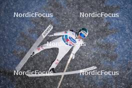 06.01.2024, Bischofshofen, Austria (AUT): Michael Hayboeck (AUT) - FIS world cup ski jumping men, four hills tournament, individual HS142, Bischofshofen (AUT). www.nordicfocus.com. © Reichert/NordicFocus. Every downloaded picture is fee-liable.