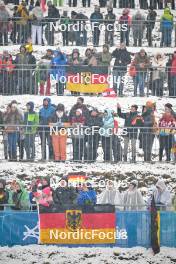 06.01.2024, Bischofshofen, Austria (AUT): feature: fans,m stands - FIS world cup ski jumping men, four hills tournament, individual HS142, Bischofshofen (AUT). www.nordicfocus.com. © Reichert/NordicFocus. Every downloaded picture is fee-liable.