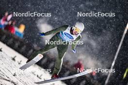 06.01.2024, Bischofshofen, Austria (AUT): Danil Vassilyev (KAZ) - FIS world cup ski jumping men, four hills tournament, individual HS142, Bischofshofen (AUT). www.nordicfocus.com. © Reichert/NordicFocus. Every downloaded picture is fee-liable.