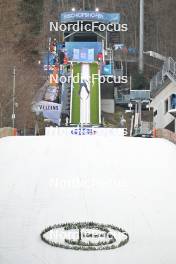 05.01.2024, Bischofshofen, Austria (AUT): Danil Vassilyev (KAZ) - FIS world cup ski jumping men, four hills tournament, individual HS142, Bischofshofen (AUT). www.nordicfocus.com. © Reichert/NordicFocus. Every downloaded picture is fee-liable.