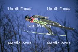 14.01.2024, Wisla, Poland (POL): Andrew Urlaub (USA) - FIS world cup ski jumping men, individual HS140, Wisla (POL). www.nordicfocus.com. © Reichert/NordicFocus. Every downloaded picture is fee-liable.