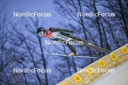 14.01.2024, Wisla, Poland (POL): Vitaliy Kalinichenko(UKR) - FIS world cup ski jumping men, individual HS140, Wisla (POL). www.nordicfocus.com. © Reichert/NordicFocus. Every downloaded picture is fee-liable.