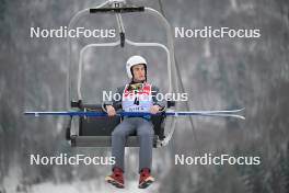 14.01.2024, Wisla, Poland (POL): Danil Vassilyev(KAZ) - FIS world cup ski jumping men, individual HS140, Wisla (POL). www.nordicfocus.com. © Reichert/NordicFocus. Every downloaded picture is fee-liable.