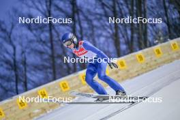 14.01.2024, Wisla, Poland (POL): Yevhen Marusiak (UKR) - FIS world cup ski jumping men, individual HS140, Wisla (POL). www.nordicfocus.com. © Reichert/NordicFocus. Every downloaded picture is fee-liable.