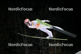14.01.2024, Wisla, Poland (POL): Stefan Kraft (AUT) - FIS world cup ski jumping men, individual HS140, Wisla (POL). www.nordicfocus.com. © Reichert/NordicFocus. Every downloaded picture is fee-liable.