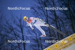 14.01.2024, Wisla, Poland (POL): Kasperi Valto (FIN) - FIS world cup ski jumping men, individual HS140, Wisla (POL). www.nordicfocus.com. © Reichert/NordicFocus. Every downloaded picture is fee-liable.