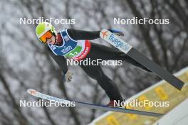 13.01.2024, Wisla, Poland (POL): Svyatoslav Nazarenko (KAZ) - FIS world cup ski jumping men, super team HS140, Wisla (POL). www.nordicfocus.com. © Reichert/NordicFocus. Every downloaded picture is fee-liable.
