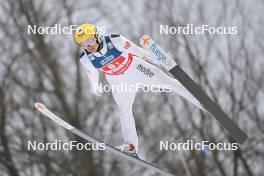 13.01.2024, Wisla, Poland (POL): Eetu Nousiainen (FIN) - FIS world cup ski jumping men, super team HS140, Wisla (POL). www.nordicfocus.com. © Reichert/NordicFocus. Every downloaded picture is fee-liable.